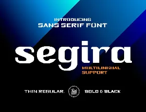 Segira font