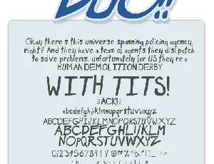 Dirty Duo font