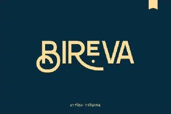 Bireva font