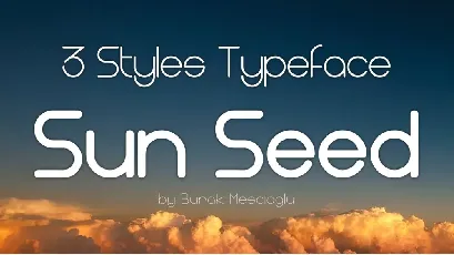 Sun Seed font