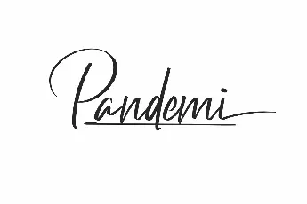 Pandemi font