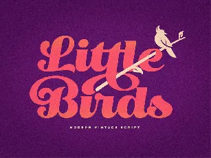 Little Bird font