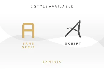 Exninja Demo font