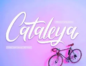 Cataleya Calligraphy Free font