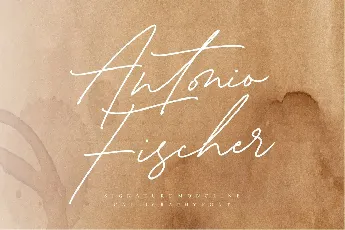 Antonio Fischer font