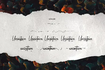 Uniontown Demo font