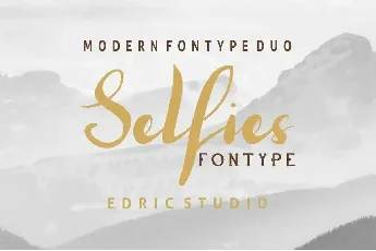 Selfies Demo font