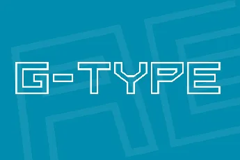 G-Type font