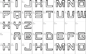 G-Type font