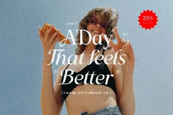 A’Day That Feels Better font