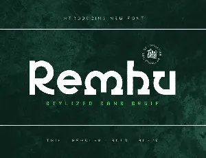 Remhu font