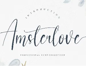 Amsterlove font