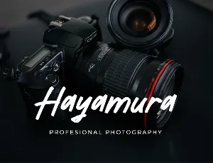 Hayamura font