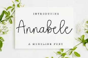 Annabel font