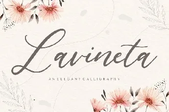 Lavineta Elegant Calligraphy font