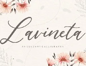 Lavineta Elegant Calligraphy font