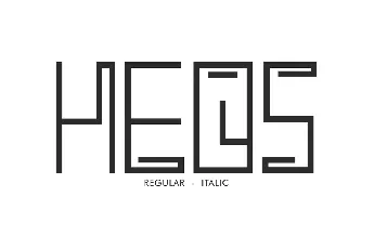 Heos Demo font