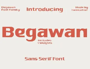 Begawan font