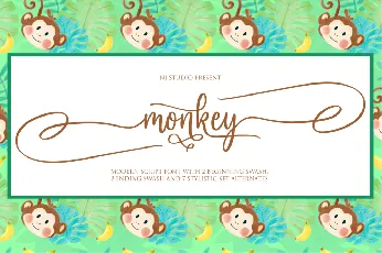 monkey font