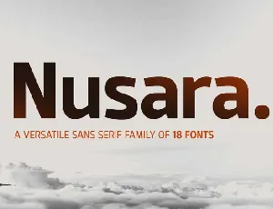 Nusara font