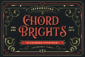 Chord Brights font