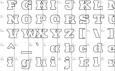 Ridge Cliff font