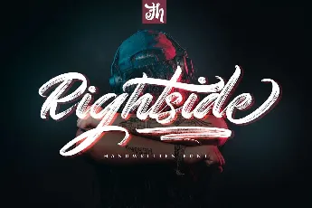 Rightside font