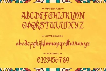 King Malik font