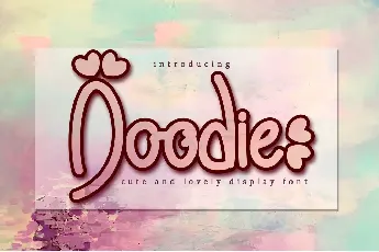 Doodie font