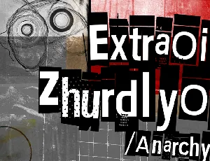 Extraoin Zhurdlyou font