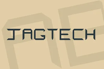 JAGTECH font