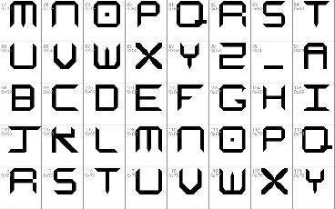 JAGTECH font