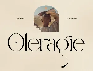 Oleragie font