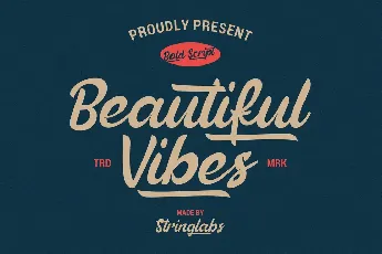 Beautiful Vibes font