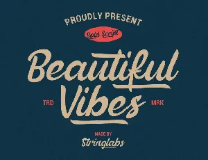 Beautiful Vibes font