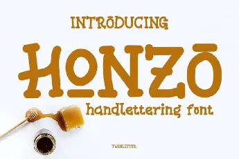 Honzo Display font