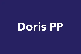 Doris PP font