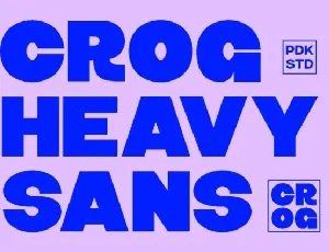 Crog font