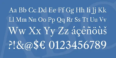 Libre Caslon font