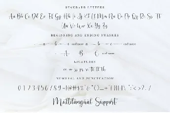 Cosette Calligraphy Script font