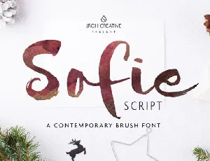 Sofie Script font