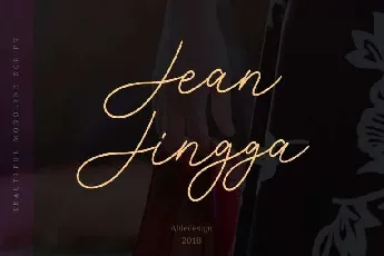 Jean Jingga Script Free font