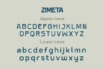 ZIMETA font