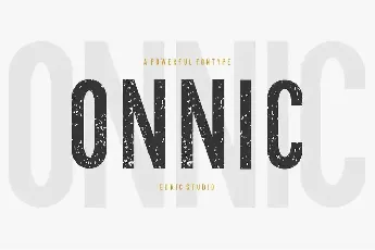 ONNIC DEMO font