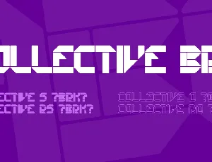 Collective BRK font