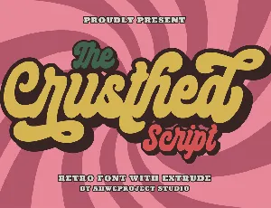 The Crusthed Typeface font