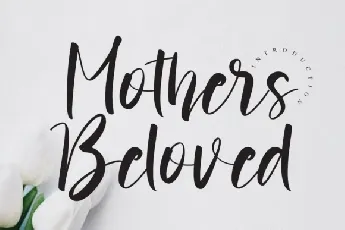 Mothers Beloved font