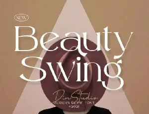 Beauty Swing Serif font