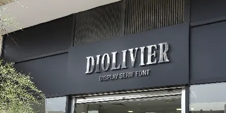 Diolivier font