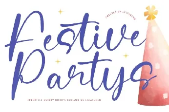 Festive Partys font